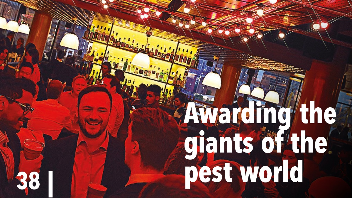 Awarding the giants of the pest world